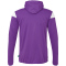 uhlsport Squad 27 Track Trainingsjacke mit Kapuze Herren lila/wei&szlig; M