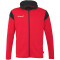 uhlsport Squad 27 Track Trainingsjacke mit Kapuze Herren rot/schwarz M