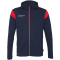 uhlsport Squad 27 Track Trainingsjacke mit Kapuze Herren marine/rot 4XL