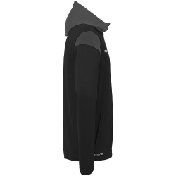 uhlsport Squad 27 Track Trainingsjacke mit Kapuze Herren schwarz/anthra M