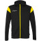 uhlsport Squad 27 Track Trainingsjacke mit Kapuze Herren schwarz/limonengelb S