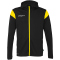 uhlsport Squad 27 Track Trainingsjacke mit Kapuze Herren schwarz/limonengelb XL