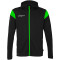 uhlsport Squad 27 Track Trainingsjacke mit Kapuze Herren schwarz/fluo grün S