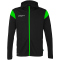 uhlsport Squad 27 Track Trainingsjacke mit Kapuze Herren schwarz/fluo gr&uuml;n L