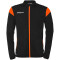 uhlsport Squad 27 Classic Trainingsjacke Kinder schwarz/fluo orange 116