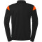 uhlsport Squad 27 Classic Trainingsjacke Kinder schwarz/fluo orange 116