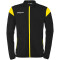 uhlsport Squad 27 Classic Trainingsjacke Kinder schwarz/limonengelb 116