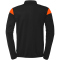 uhlsport Squad 27 Classic Trainingsjacke Herren schwarz/fluo orange XL