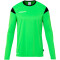 uhlsport Squad 27 langarm Trikot Kinder fluo grün/schwarz 116