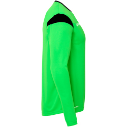 uhlsport Squad 27 langarm Trikot Herren fluo gr&uuml;n/schwarz L