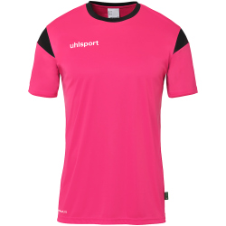 uhlsport Squad 27 kurzarm Trikot Kinder pink/schwarz 128