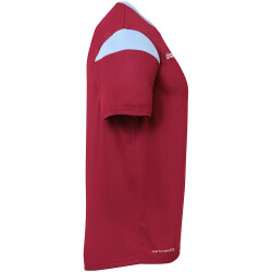 uhlsport Squad 27 kurzarm Trikot Kinder bordeaux/skyblau 164