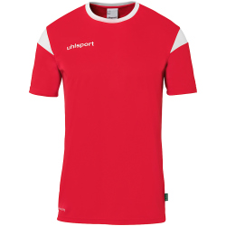 uhlsport Squad 27 kurzarm Trikot Kinder rot/wei&szlig; 128