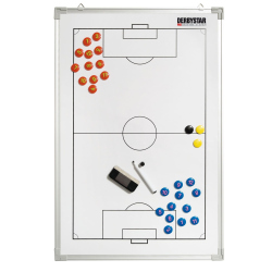 DERBYSTAR Taktiktafel Aluminium Fußball 90 x 60 cm