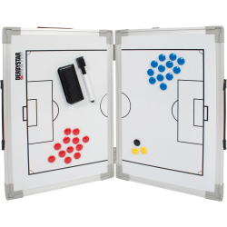 DERBYSTAR Faltbare Taktiktafel Aluminium Fußball 60...