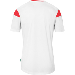 uhlsport Squad 27 kurzarm Trikot Kinder wei&szlig;/rot 128