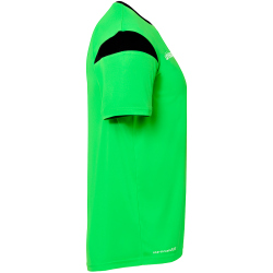 uhlsport Squad 27 kurzarm Trikot Herren fluo gr&uuml;n/schwarz XXL