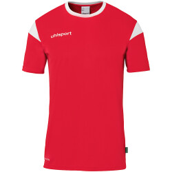 uhlsport Squad 27 kurzarm Trikot Herren rot/weiß L