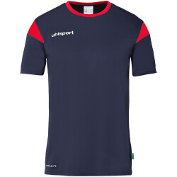 uhlsport Squad 27 kurzarm Trikot Herren marine/rot S