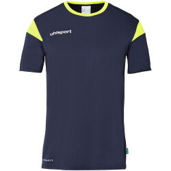 uhlsport Squad 27 kurzarm Trikot Herren marine/fluo gelb S