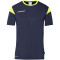 uhlsport Squad 27 kurzarm Trikot Herren marine/fluo gelb XL