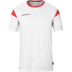 uhlsport Squad 27 kurzarm Trikot Herren weiß/rot M