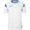 uhlsport Squad 27 kurzarm Trikot Herren weiß/azurblau S