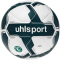 uhlsport Attack Addglue for the planet Spielball wei&szlig;/dunkelgr&uuml;n/silber 4