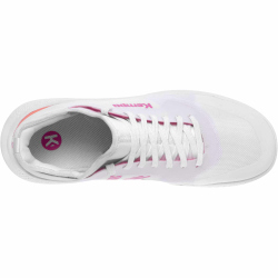 Kempa Kourtfly Handballschuhe Kinder wei&szlig;/lila 34