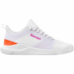 Kempa Kourtfly Handballschuhe Kinder wei&szlig;/lila 34