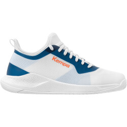 Kempa Kourtfly Handballschuhe Kinder weiß/blau 34