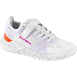 Kempa Kourtfly Handballschuhe Kinder weiß/lila 28