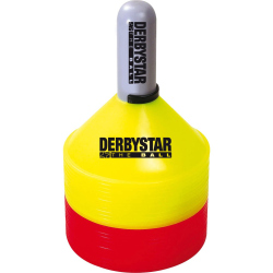 DERBYSTAR Markierungshütchenset II 20 cm Umfang 8 cm...