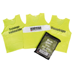 10er Pack DERBYSTAR Markierungshemdchen gelb Junior