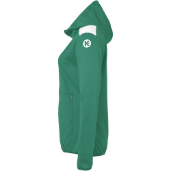 Kempa Emotion 27 Trainingsjacke mit Kapuze Damen lagune/weiß XS