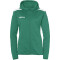Kempa Emotion 27 Trainingsjacke mit Kapuze Damen lagune/weiß XS