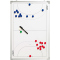 Select Taktiktafel Aluminium Handball wei&szlig; 90 x 60 cm