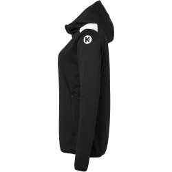 Kempa Emotion 27 Trainingsjacke mit Kapuze Damen schwarz/weiß M
