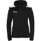 Kempa Emotion 27 Trainingsjacke mit Kapuze Damen schwarz/weiß M