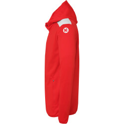 Kempa Emotion 27 Trainingsjacke mit Kapuze Herren rot/weiß M