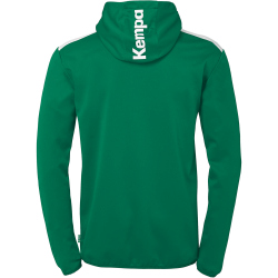 Kempa Emotion 27 Trainingsjacke mit Kapuze Herren lagune/wei&szlig; M