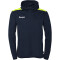 Kempa Emotion 27 Trainingsjacke mit Kapuze Herren marine/fluo gelb S
