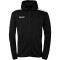 Kempa Emotion 27 Trainingsjacke mit Kapuze Herren schwarz/weiß S