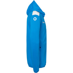 Kempa Emotion 27 Trainingsjacke mit Kapuze Kinder kempablau/weiß 164