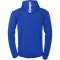 Kempa Emotion 27 Trainingsjacke mit Kapuze Kinder royal/weiß 164