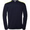 Kempa Emotion 27 Sweatshirt Herren marine/fluo gelb S