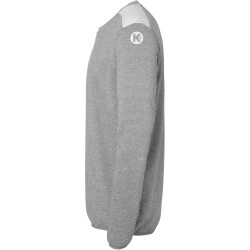 Kempa Emotion 27 Sweatshirt Herren dark grau melange/weiß S