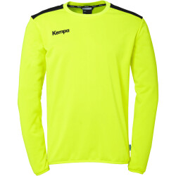 Kempa Emotion 27 Sweatshirt Kinder fluo gelb/marine 116