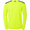 Kempa Emotion 27 Sweatshirt Kinder fluo gelb/marine 116