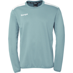 Kempa Emotion 27 Sweatshirt Kinder aqua/wei&szlig; 140